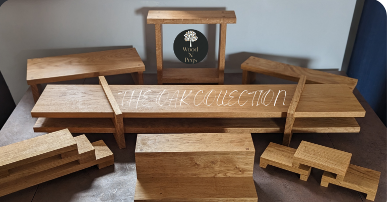 The full Oak collection from Wood 'n' Pegs