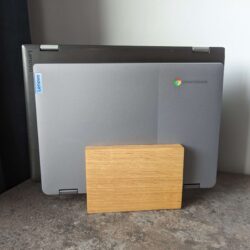 Vertical Laptop Stands-Oak/Black Walnut/Purpleheart