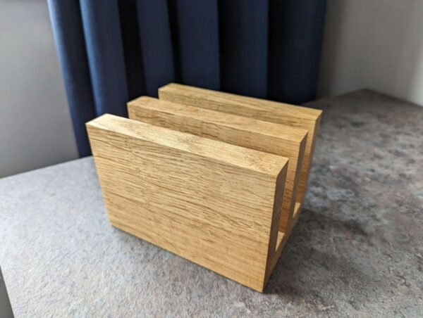 Oak Vertical laptop stand
