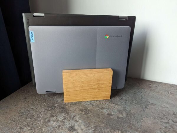 Oak Vertical laptop stand