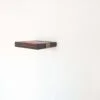 Mini floating screw in shelf - Oak & Black Walnut