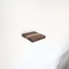 Mini floating screw in shelf - Oak & Black Walnut