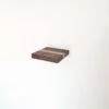 Mini floating screw in shelf - Oak & Black Walnut