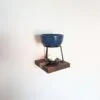 Mini floating screw in shelf - Oak & Black Walnut