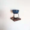Mini floating screw in shelf - Oak & Black Walnut