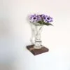 Mini floating screw in shelf - Oak & Black Walnut