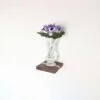 Mini floating screw in shelf - Oak & Black Walnut