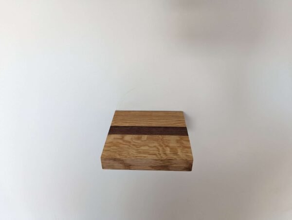 Mini floating screw in shelf - Oak & Black Walnut