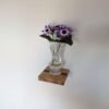Mini floating screw in shelf - Oak & Black Walnut