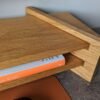 Our truly unique take on an adjustable monitor riser/stand comprising of solid Oak throughout.
