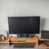 Our truly unique take on an adjustable monitor riser/stand comprising of solid Oak throughout.
