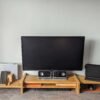 Our truly unique take on an adjustable monitor riser/stand comprising of solid Oak throughout.