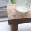 Raised kitchen stand, countertop shelf, crystal altar, windowsill riser, bathroom shelf - Solid Oak
