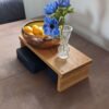 Dining table runner/centerpiece, Countertop shelf riser - Solid Oak