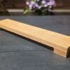 Low profile Windowsill stand, bathroom and countertop riser, plant display shelf, shop display - Solid Oak