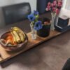 Solid Oak Serving Tray, Chopping board, Grazing Board, Large Charcuterie Board, Wooden Table Runner, Table Centrepiece
