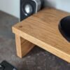 Solid Oak Desk Monitor Riser