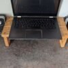 Solid Oak Desk Monitor Riser