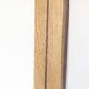 Wall vase, wall pocket plant holder, indoor planter, dried, artificial and faux flower holder - Solid Oak & Purpleheart