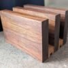 Black Walnut Vertical laptop stand