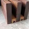 Black Walnut Vertical laptop stand
