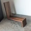 Tabletop Book Storage, Book Stand, Book Rack, Magazine Rack, Bookcase - Black Walnut
