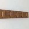 Solid Oak Coat Hooks, Wooden Coat Rack, Scandi Coat Pegs
