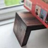 Tabletop Book Storage, Book Stand, Book Rack, Magazine Rack, Bookcase - Black Walnut
