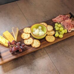 Large Black Walnut Charcuterie Board