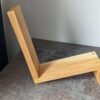 Solid Oak Vinyl Storage Stand, LP Storage Rack, 12" LP 7" Single Display Rack