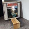 Solid Oak Vinyl Storage Stand, LP Storage Rack, 12" LP 7" Single Display Rack