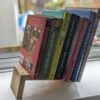 Solid Oak Free standing Book/Magazine Rack, Tabletop Book Storage, Book Stand, Book Rack, Bookcase