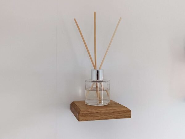 Small Floating Shelf - Solid Oak - Screw in Shelf