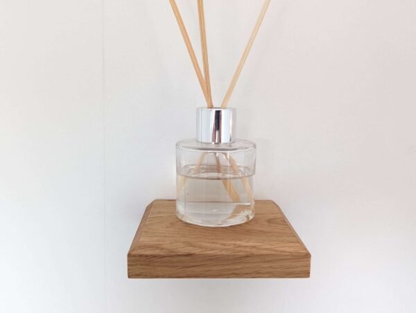 Small Floating Shelf - Solid Oak - Screw in Shelf