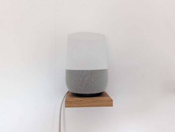 Small Floating Shelf - Solid Oak - Screw in Shelf
