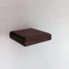 Small Floating Shelf - Solid Black Walnut - Screw in Shelf