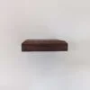 Small Floating Shelf - Solid Black Walnut - Screw in Shelf