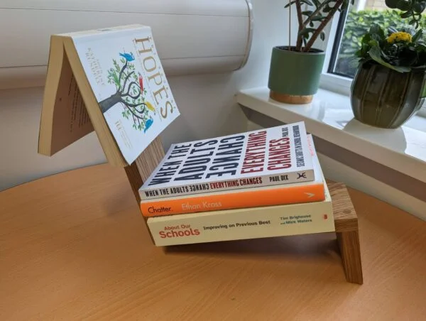 Freestanding Bookshelf - Solid Oak