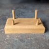 Oak business card stand