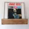 Solid Oak Vinyl Shelf - Wall mounted