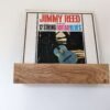 Solid Oak Vinyl Shelf - Wall mounted