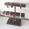 2 Tier Watch Stand | Bracelet Stand | Jewellery Display - Black Walnut