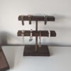 2 Tier Watch Stand | Bracelet Stand | Jewellery Display - Black Walnut