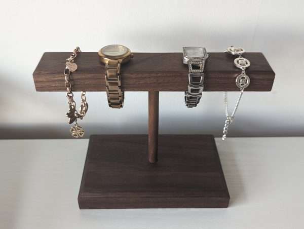 Watch Stand | Bracelet Stand | Jewellery Display - Black Walnut
