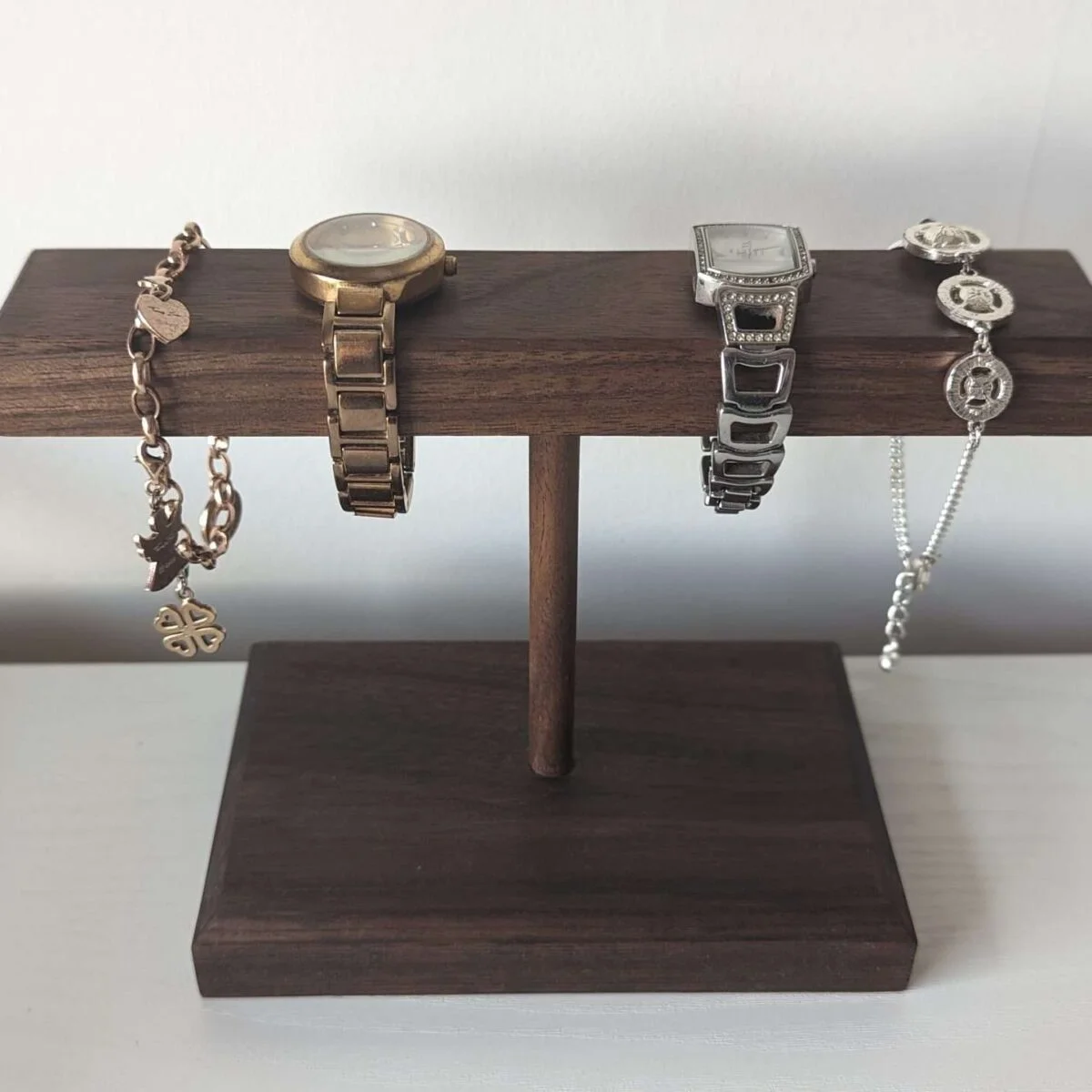 Watch Stand | Bracelet Stand | Jewellery Display - Black Walnut