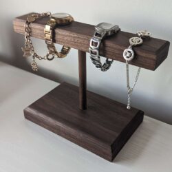 Watch Stand | Bracelet Stand | Jewellery Display - Black Walnut