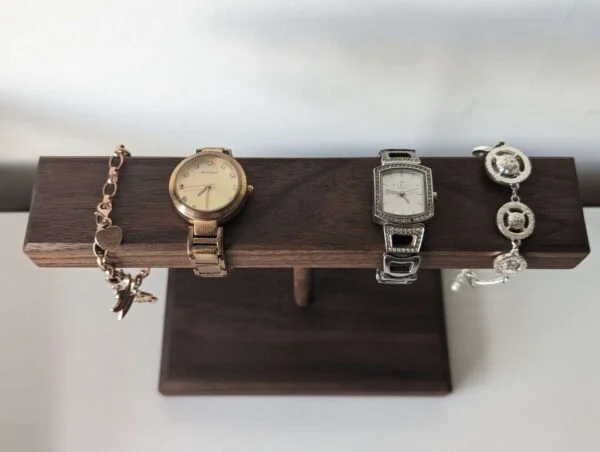 Watch Stand | Bracelet Stand | Jewellery Display - Black Walnut