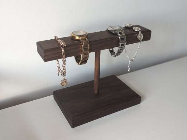 Watch Stand | Bracelet Stand | Jewellery Display - Black Walnut