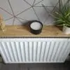 Solid Oak Radiator Shelf | Console Table | Narrow Table | Hallway Table | Easy Install
