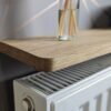 Solid Oak Radiator Shelf | Console Table | Narrow Table | Hallway Table | Easy Install